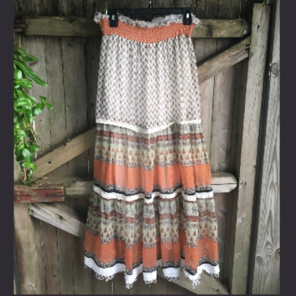 Super Pretty🌻 Long Boho/Maxi Skirt